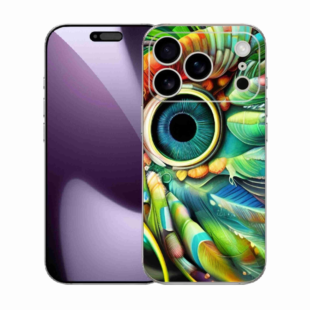 Gélový kryt mmCase na iPhone 17 Pro - abstraktný motív 18