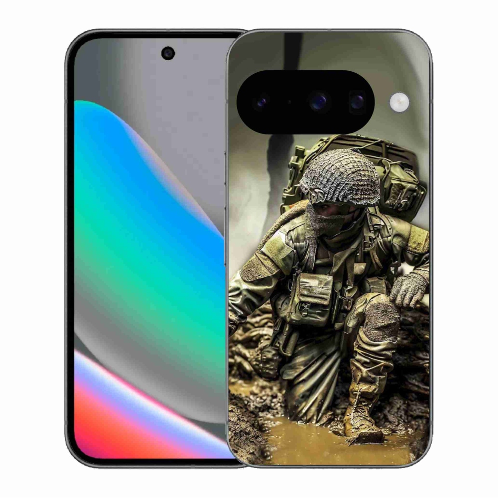 Gélový kryt mmCase na Google Pixel 10 - vojak