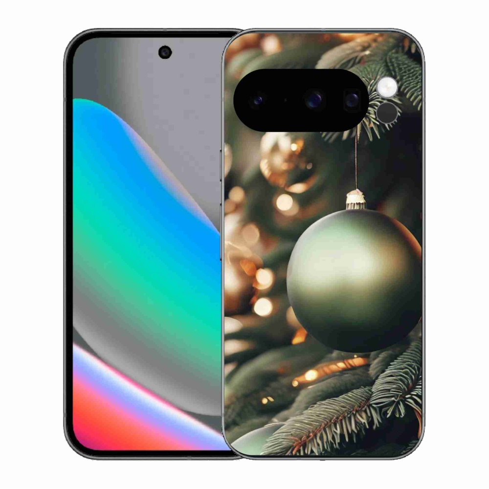 Gélový kryt mmCase na Google Pixel 10 Pro - vianočné ozdoby 1