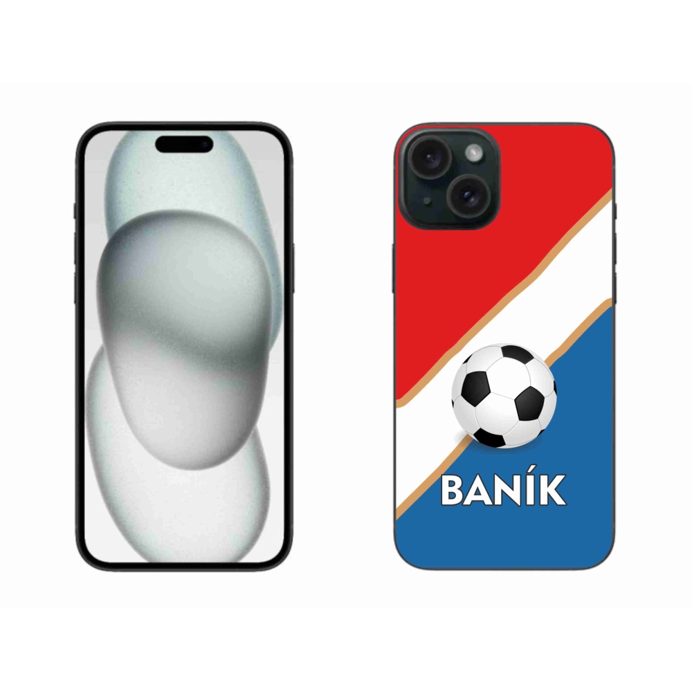 Gélový kryt mmCase na iPhone 15 Plus - Baník