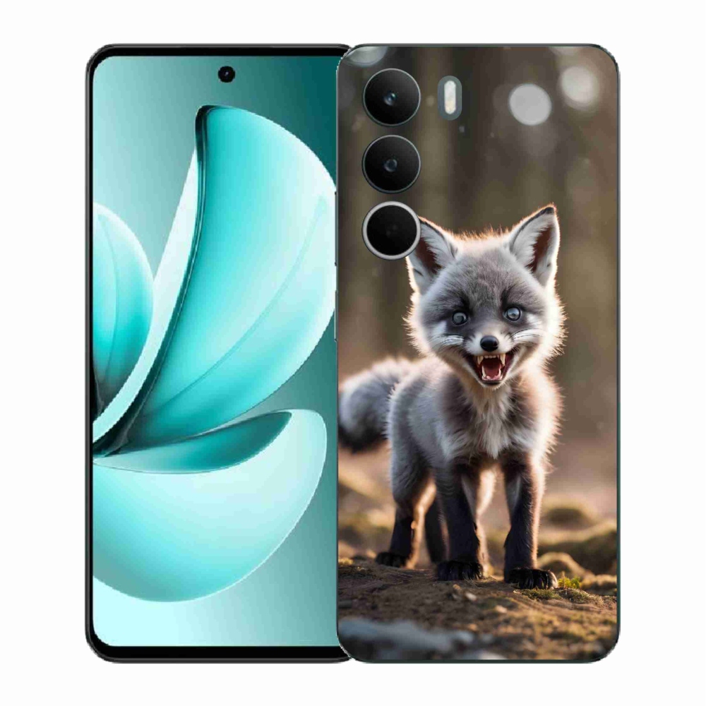 Gélový kryt mmCase na Realme C71 - rozzúrená líška