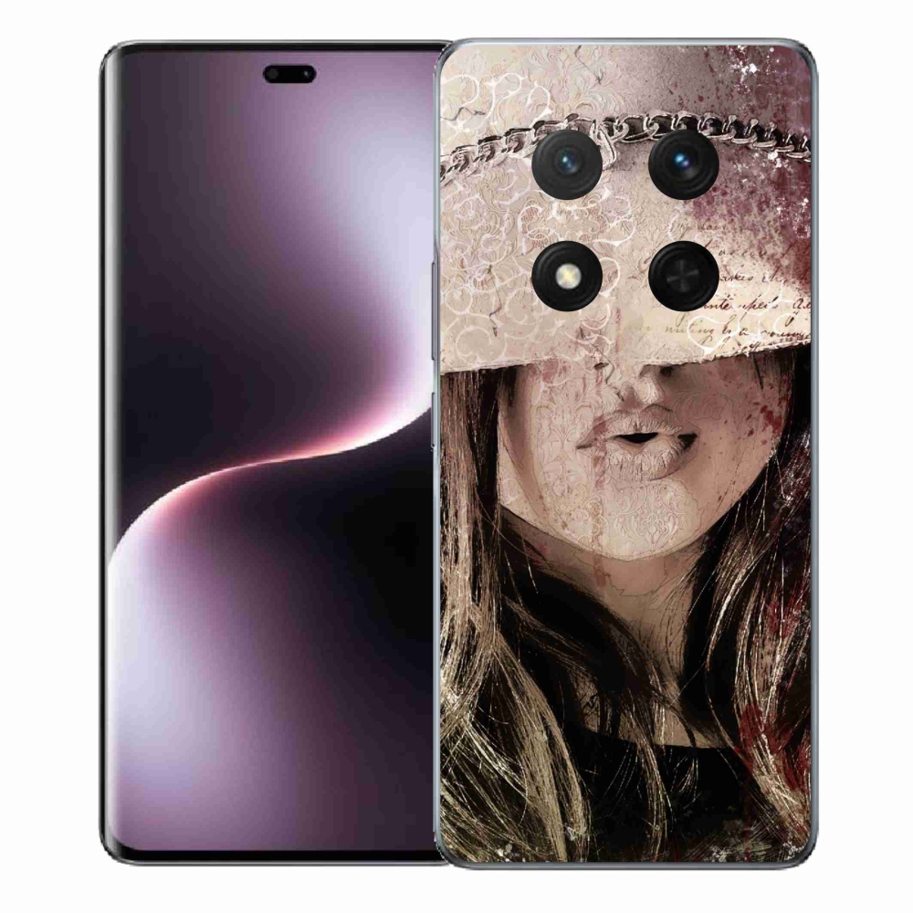 Gélový kryt mmCase na Honor Magic 7 Lite 5G - dievča