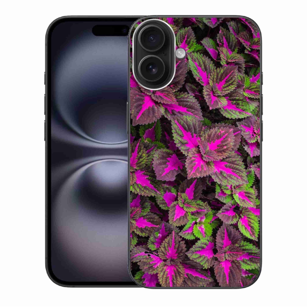 Gélový kryt mmCase na iPhone 16 Plus - kvety 10