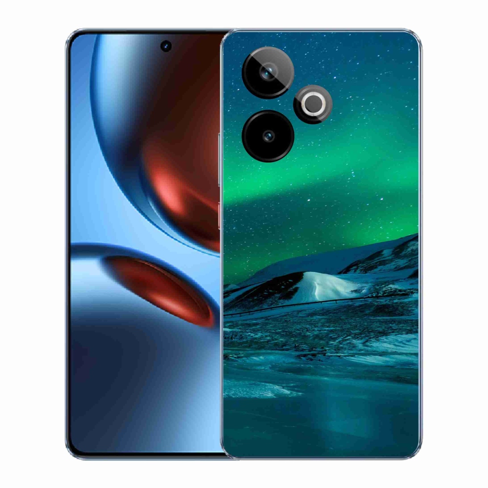 Gélový kryt mmCase na Realme GT 7 5G/GT 7T 5G - polárna žiara