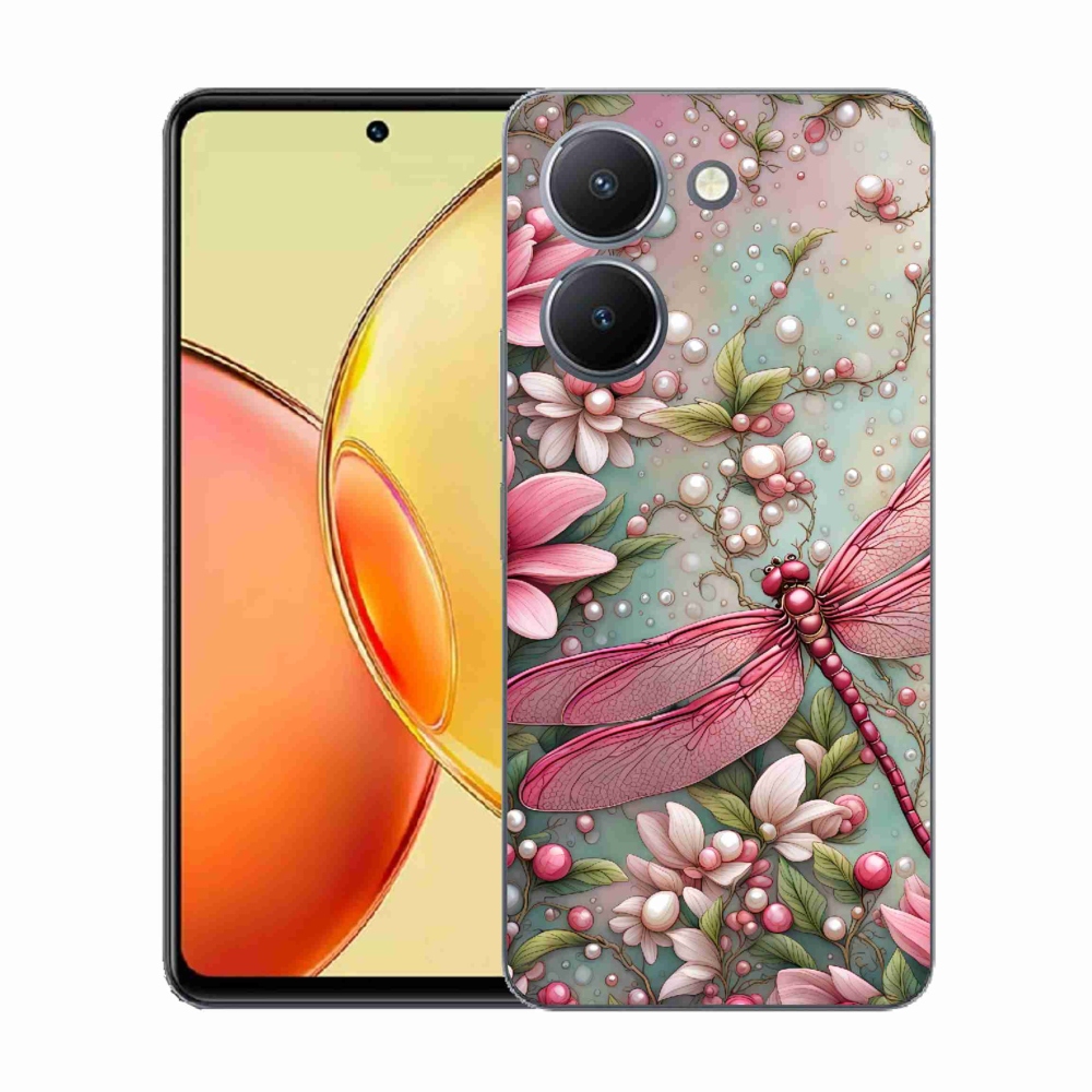 Gélový kryt mmCase na Vivo Y36 - vážka