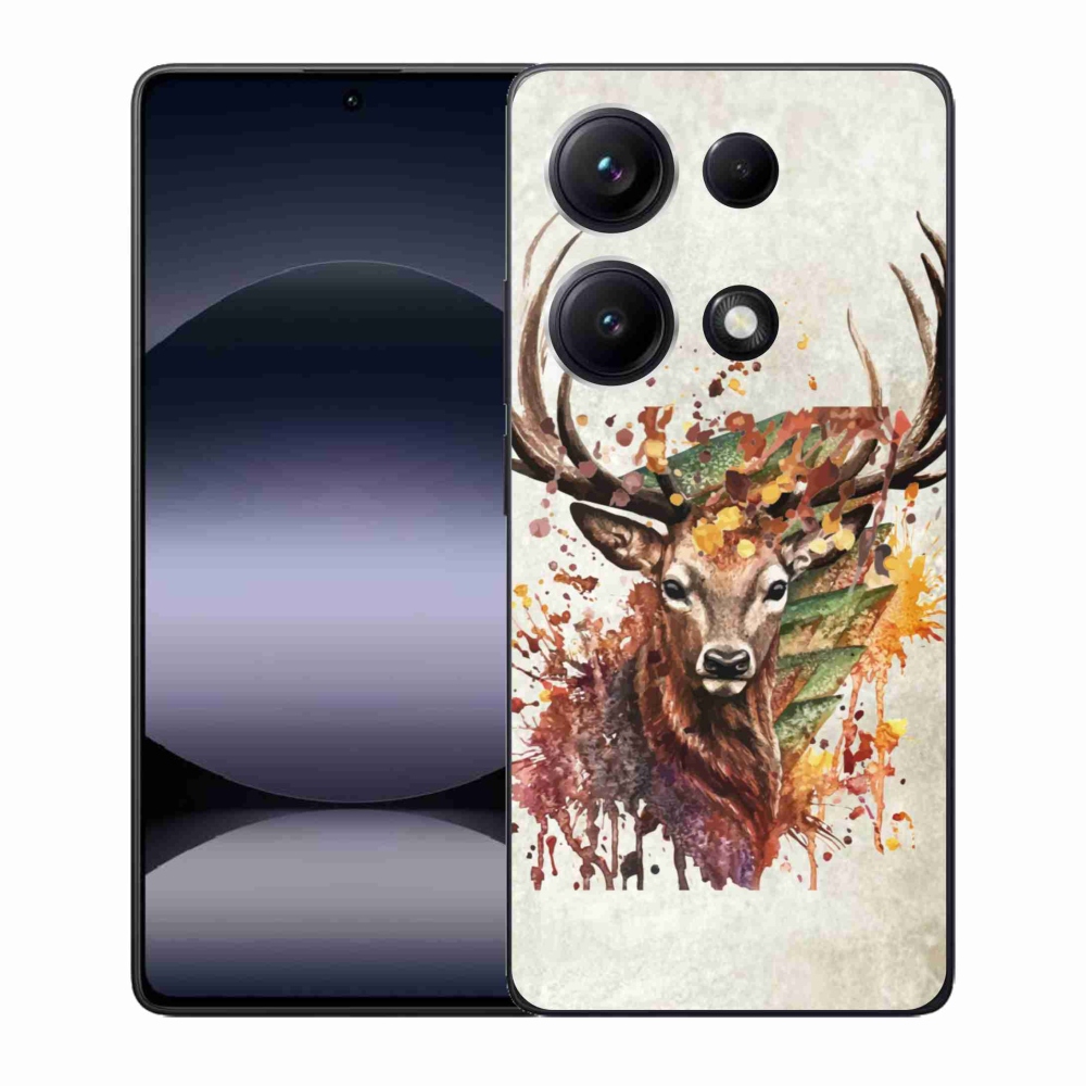 Gélový kryt mmCase na Xiaomi Redmi Note 14S - jeleň 1