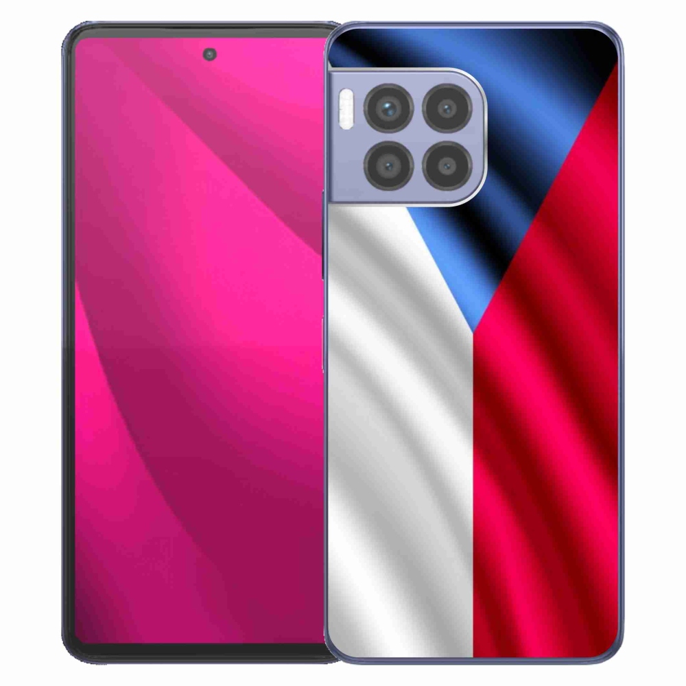 Gélový kryt mmCase na T-Mobile T Phone 2 Pro - česká vlajka