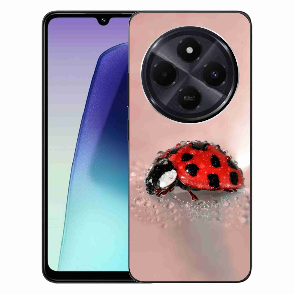 Gélový kryt mmCase na Xiaomi Redmi 14C/Poco C75 - lienka