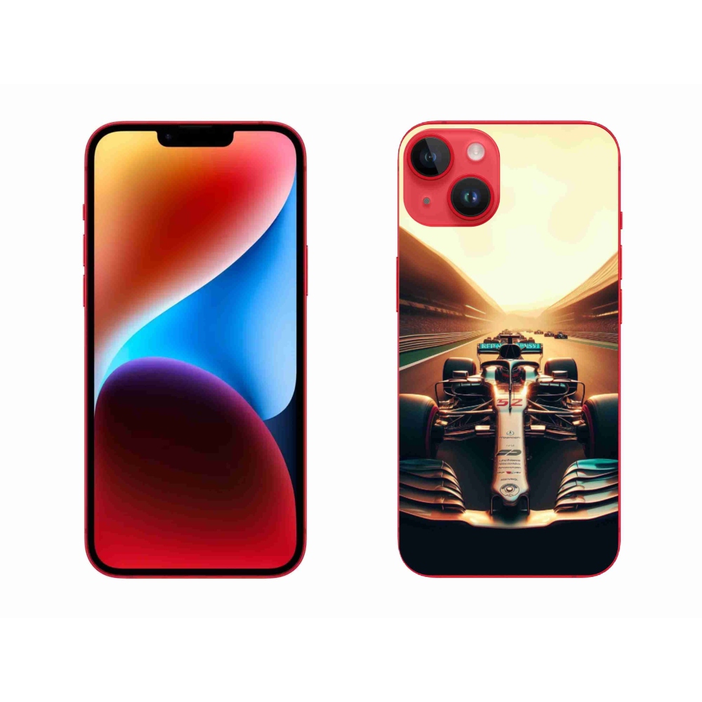 Gélový kryt mmCase na iPhone 14 Plus - formula 1