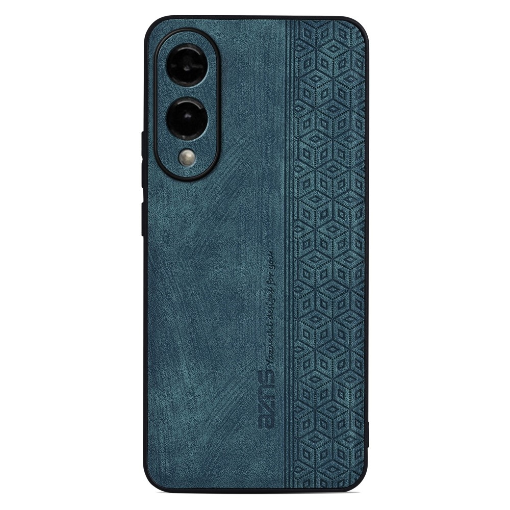 AZNS gélový obal potiahnutý PU kožou pre mobil Samsung Galaxy S25 Edge - zelený
