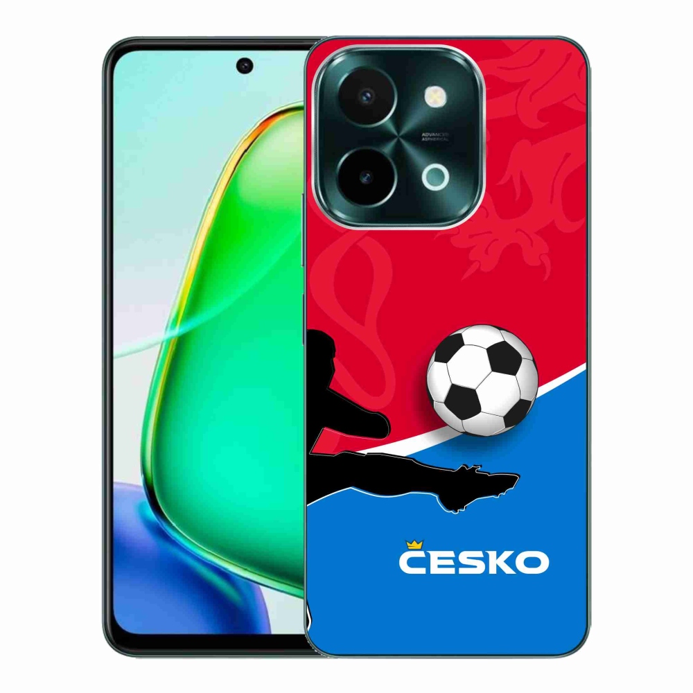 Gélový kryt mmCase na Vivo Y28 - futbal Česko 2
