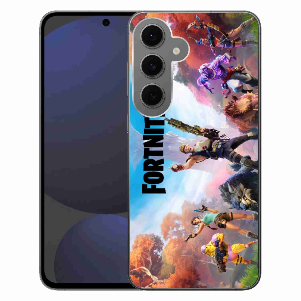 Gélový kryt mmCase na Samsung Galaxy S24 FE - fortnite 1