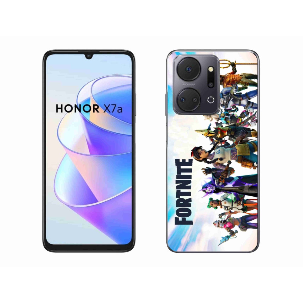 Gélový kryt mmCase na Honor X7a - fortnite