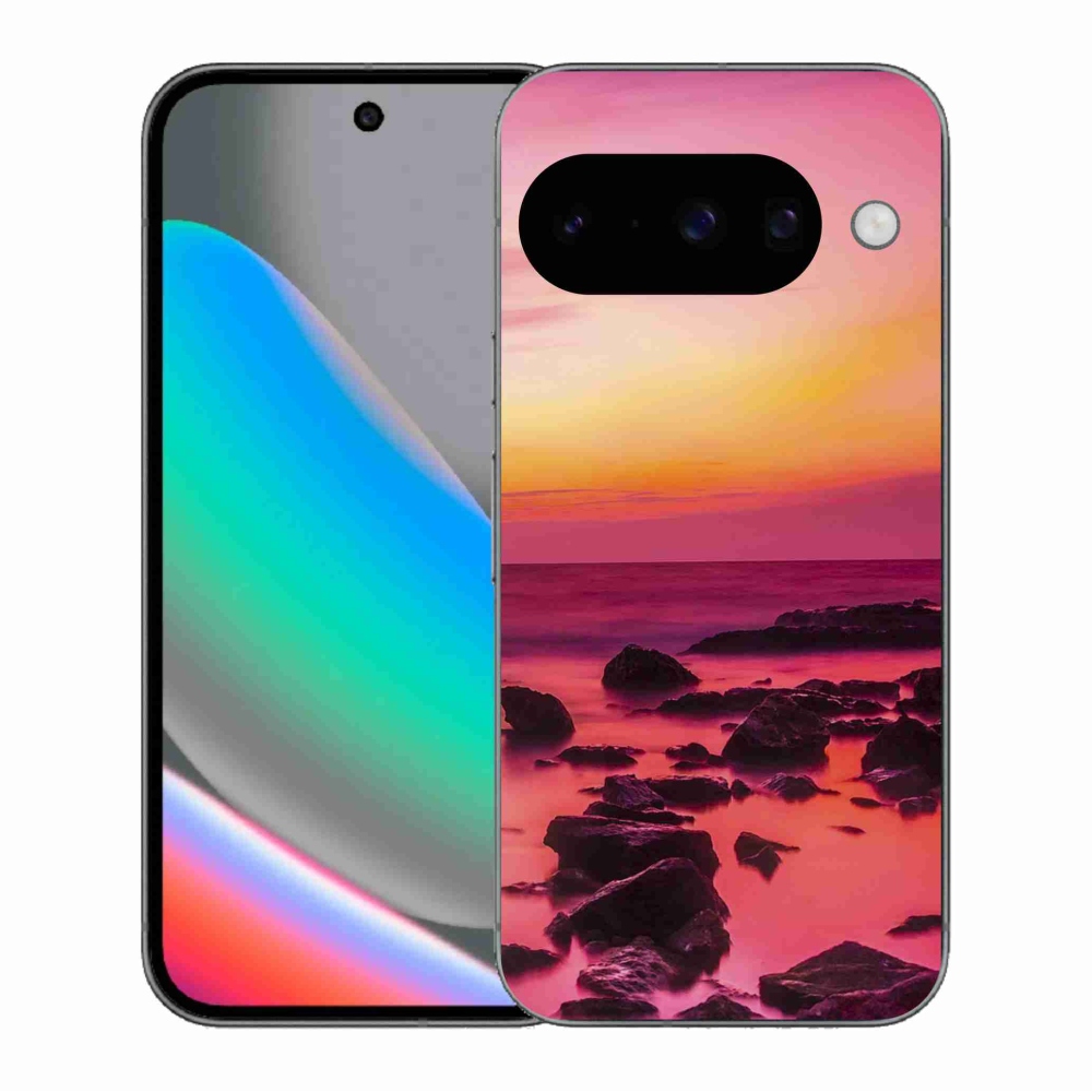 Gélový kryt mmCase na Google Pixel 10 - more a žiara