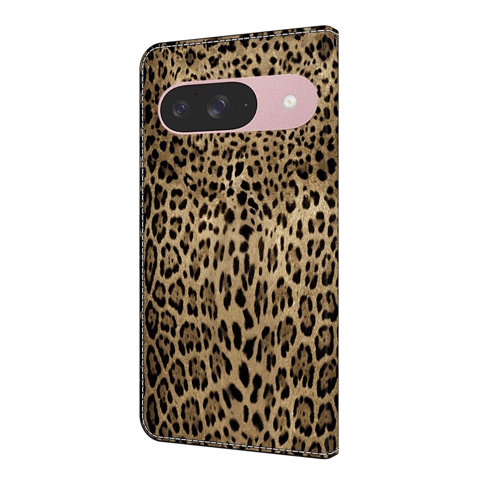 Smooth knižkové puzdro na Google Pixel 10 Pro/Pixel 10 - leopardí vzor 1