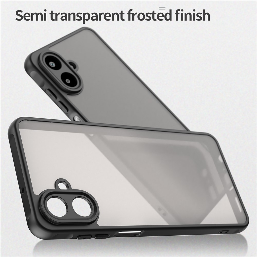 Proof gélový obal s pevným chrbtom na Samsung Galaxy A07 4G - čierny