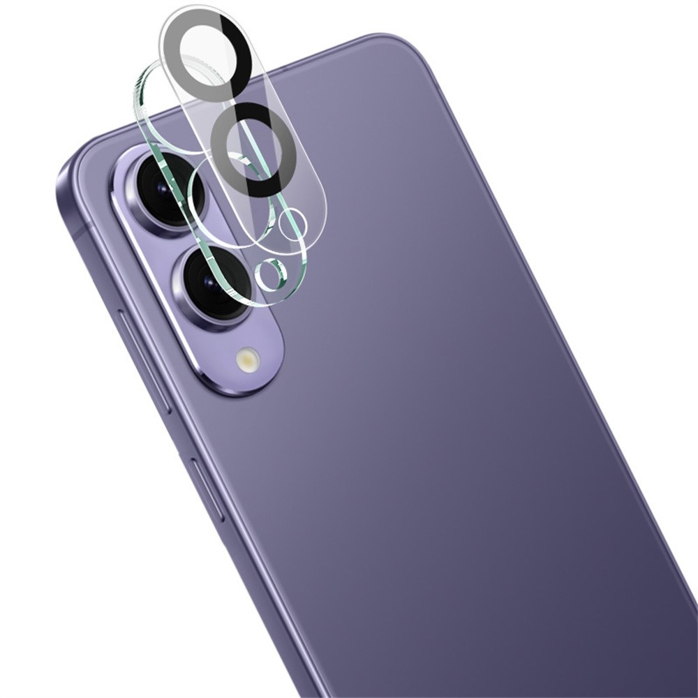 IMK sklo šošovky fotoaparátu na Samsung Galaxy S25 Edge - čierne krúžky