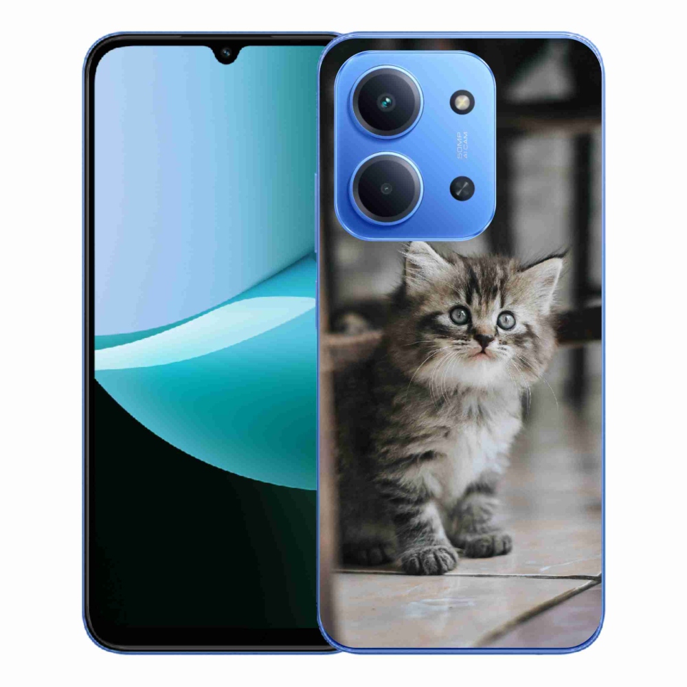 Gélový kryt mmCase na Xiaomi Redmi 15C 4G/5G (173mm) - mačiatko