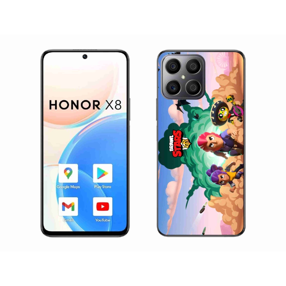 Gélový kryt mmCase na Honor X8 4G - brawl stars