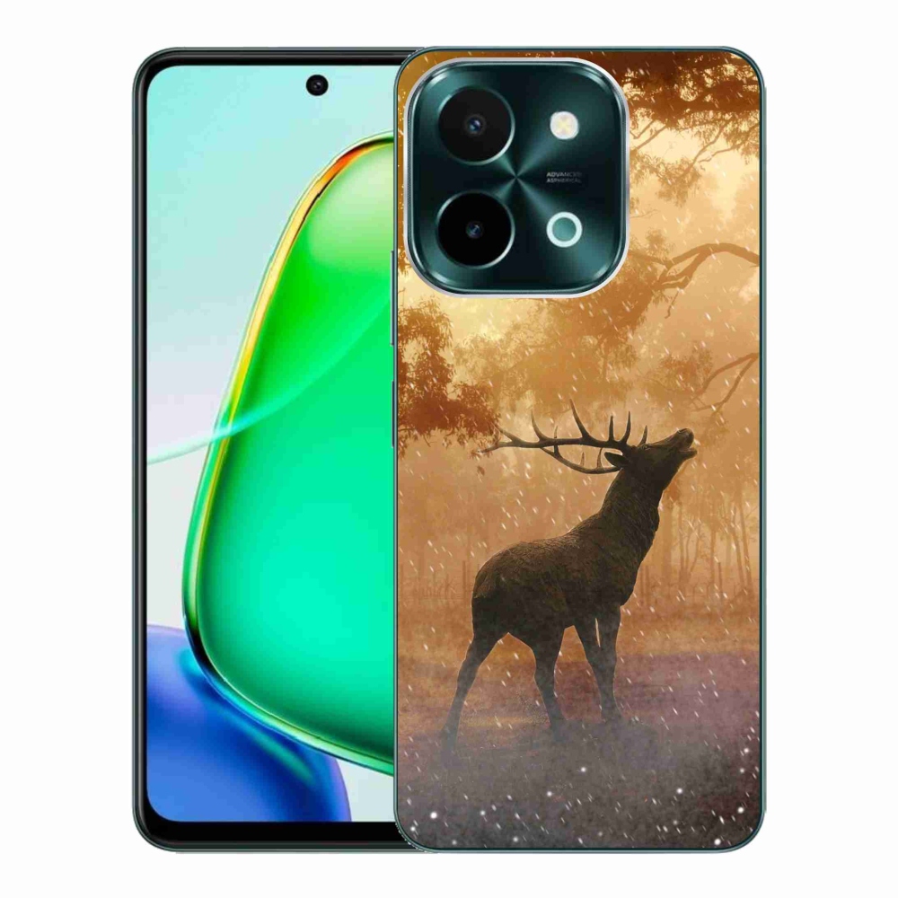 Gélový kryt mmCase na Vivo Y28 - jeleň v ruji