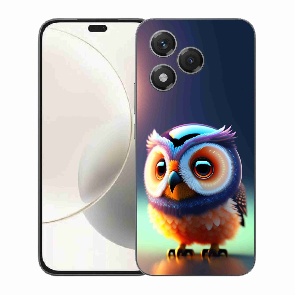 Gélový kryt mmCase na Honor 400 Lite - malá sova