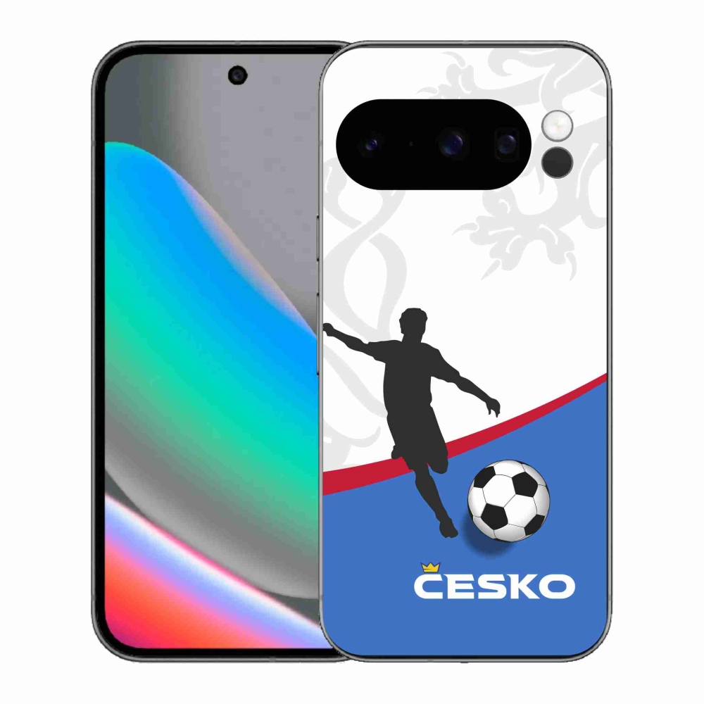 Gélový kryt mmCase na Google Pixel 10 Pro - futbal Česko 1