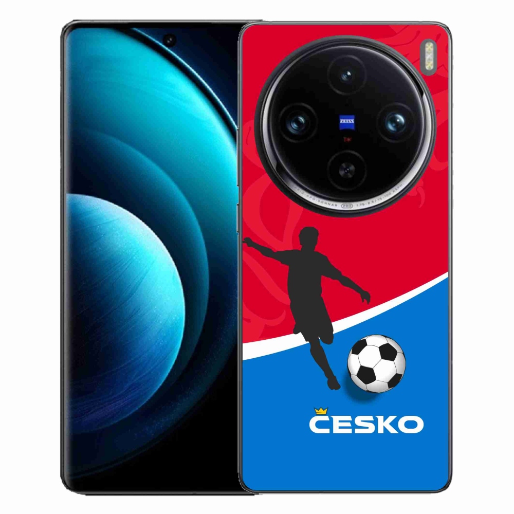 Gélový kryt mmCase na Vivo X100 Pro 5G - futbal Česko