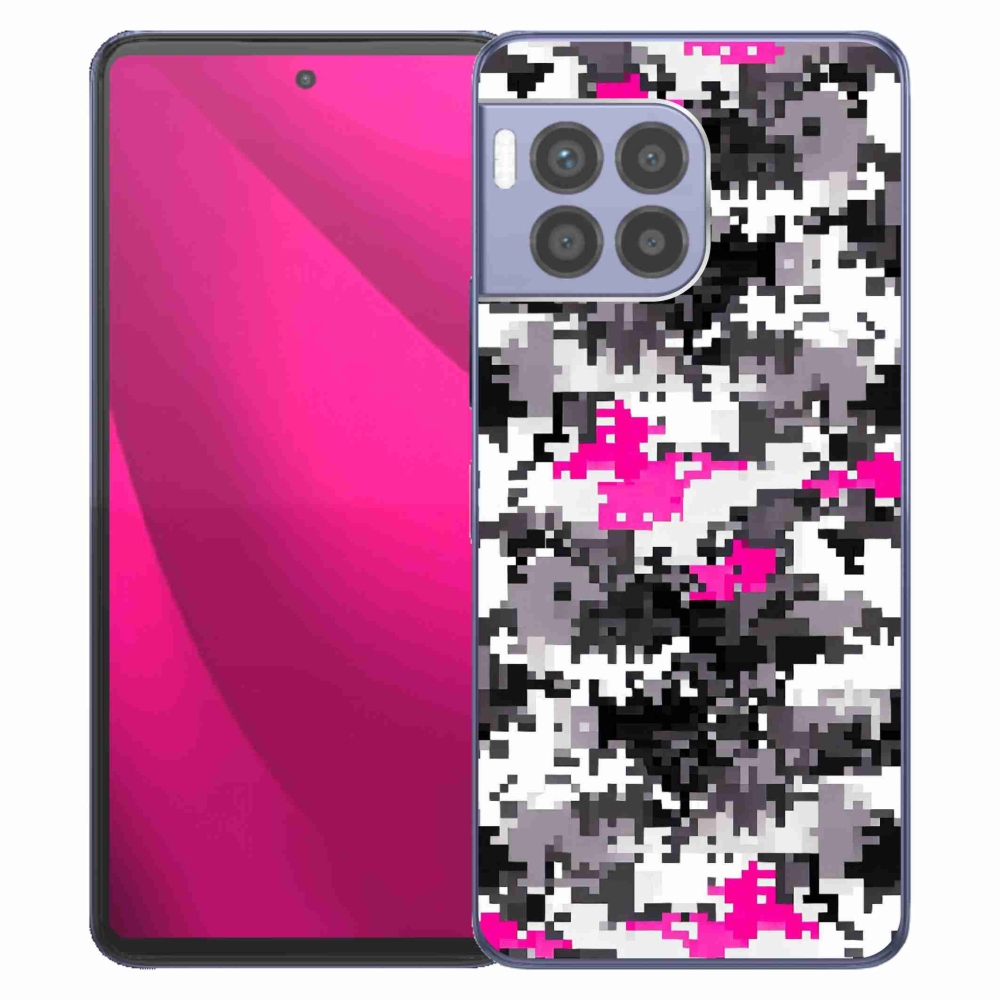 Gélový kryt mmCase na T-Mobile T Phone 2 Pro - maskáčový vzor 4