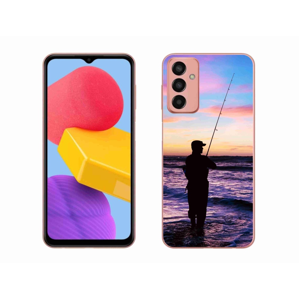 Gélový kryt mmCase na Samsung Galaxy M13 - rybárčenie 1