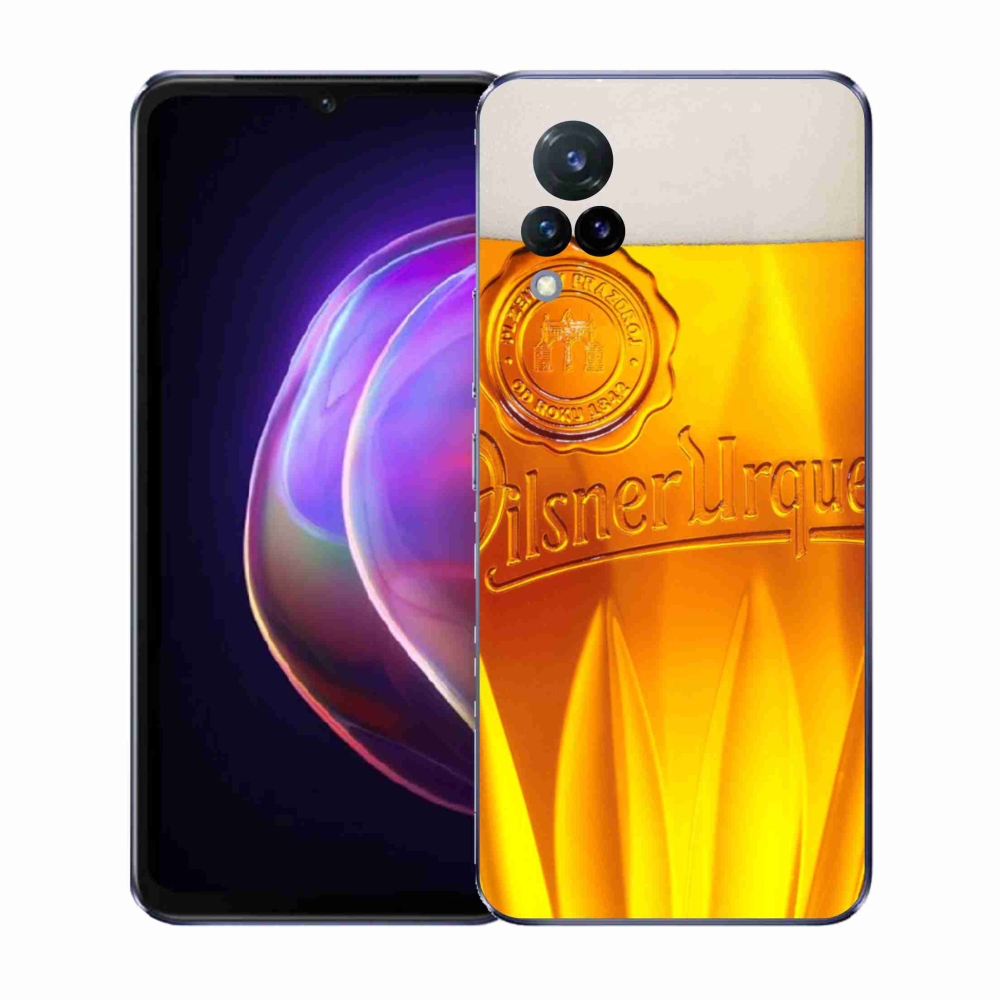 Gélový kryt mmCase na Vivo V21 4G/5G - pivo