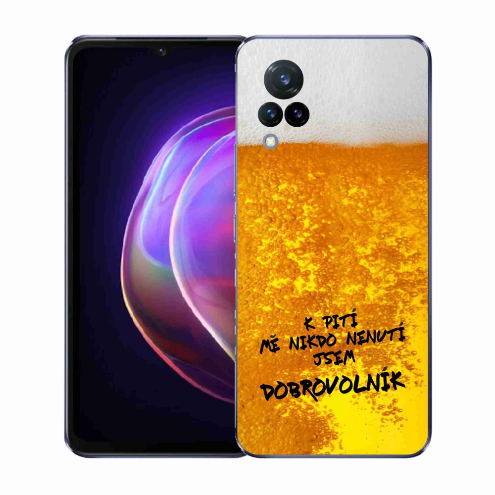 Gélový kryt mmCase na Vivo V21 4G/5G - pivný motív 4