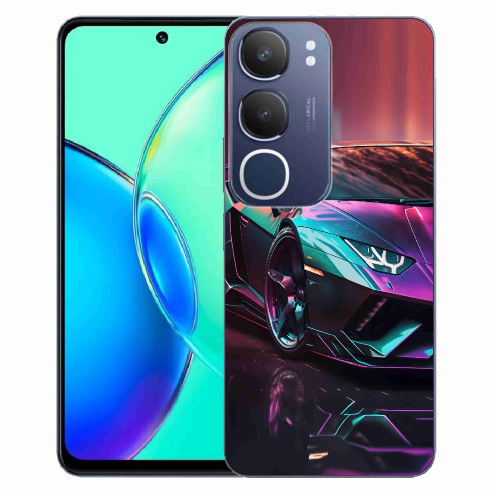 Gélový kryt mmCase na Vivo Y19s - auto 8