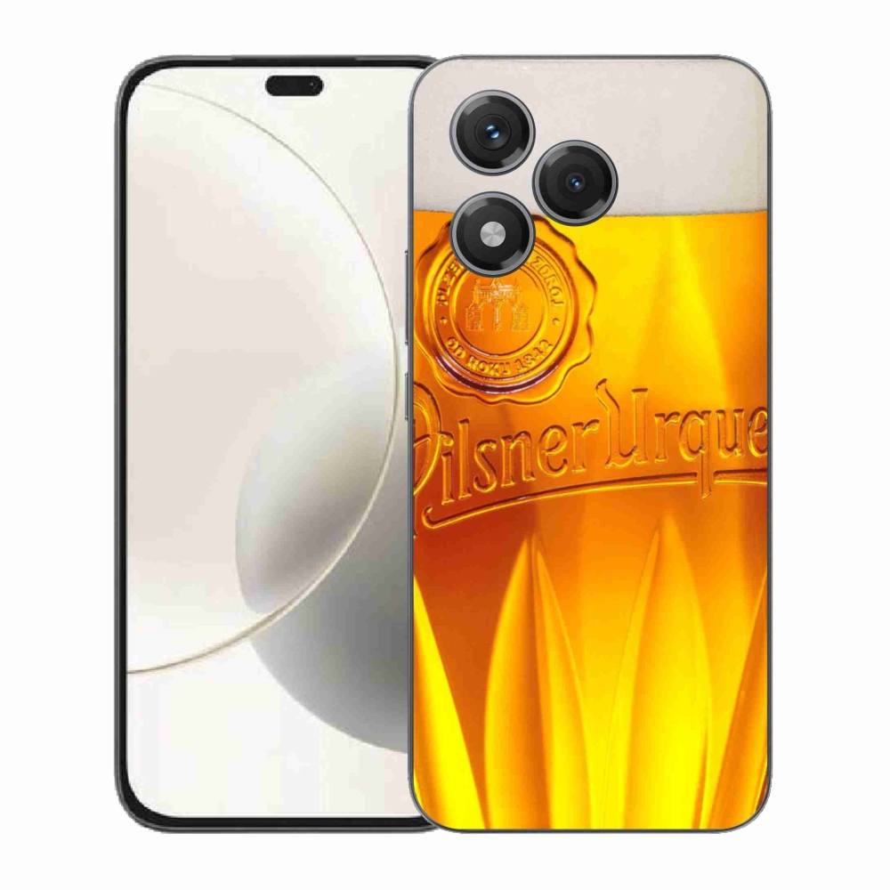 Gélový kryt mmCase na Honor 400 Lite - pivo
