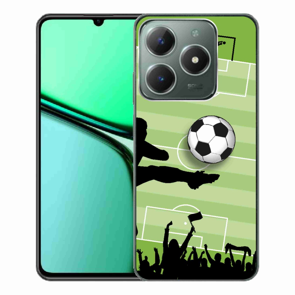 Gélový kryt mmCase na Realme C61 - futbal 3