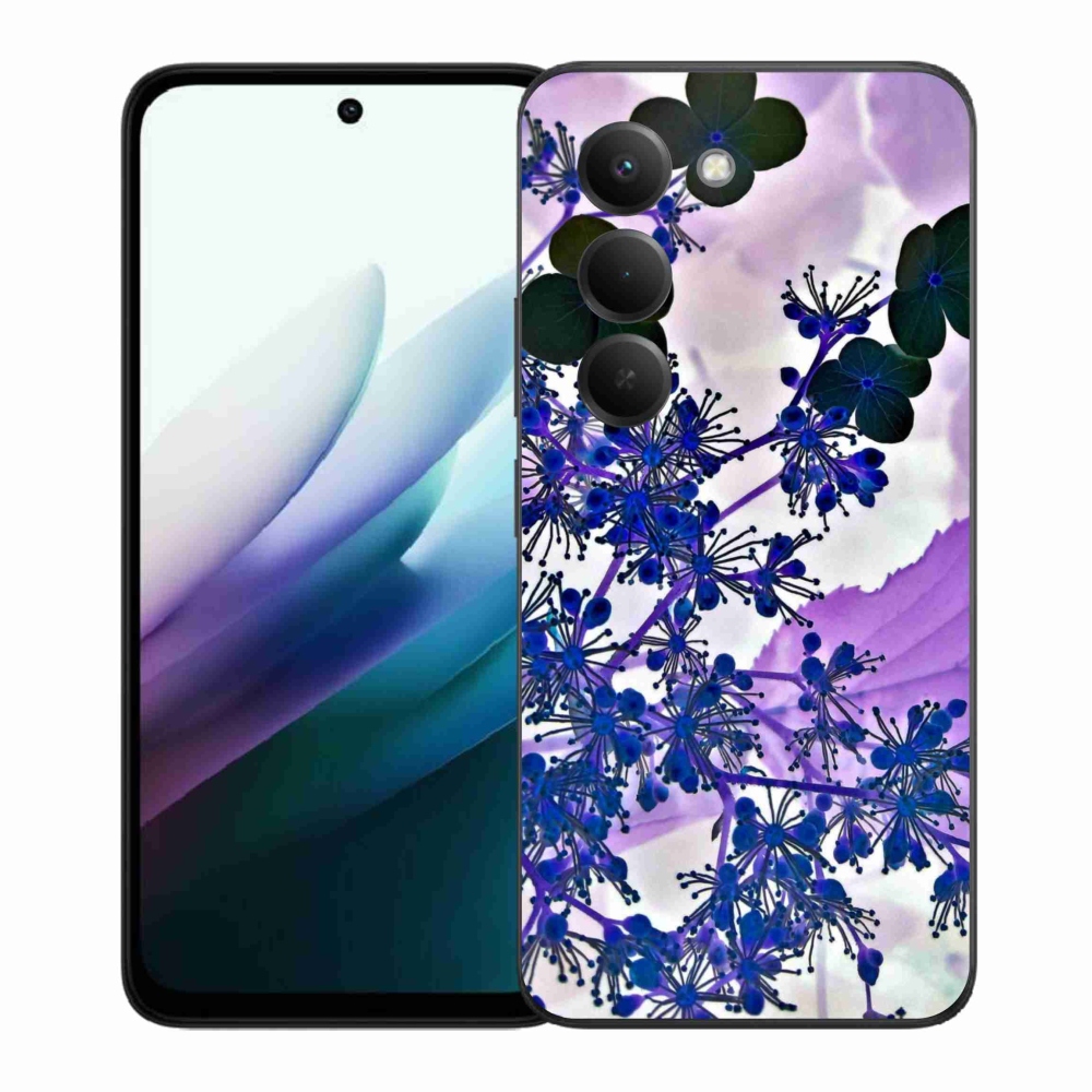 Gélový kryt mmCase na Xiaomi Redmi 15 4G/5G (171mm) - kvet hortenzie