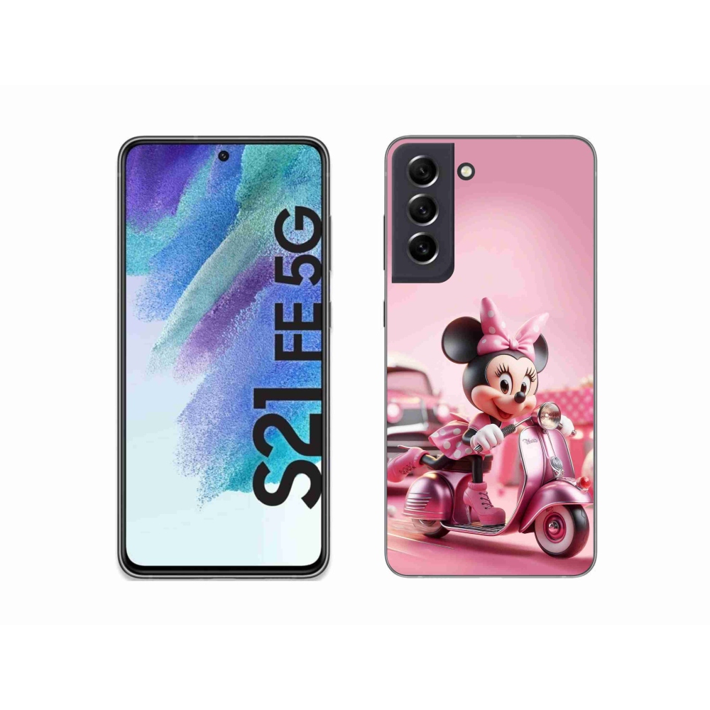 Gélový kryt mmCase na Samsung Galaxy S21 FE 5G - minnie 1