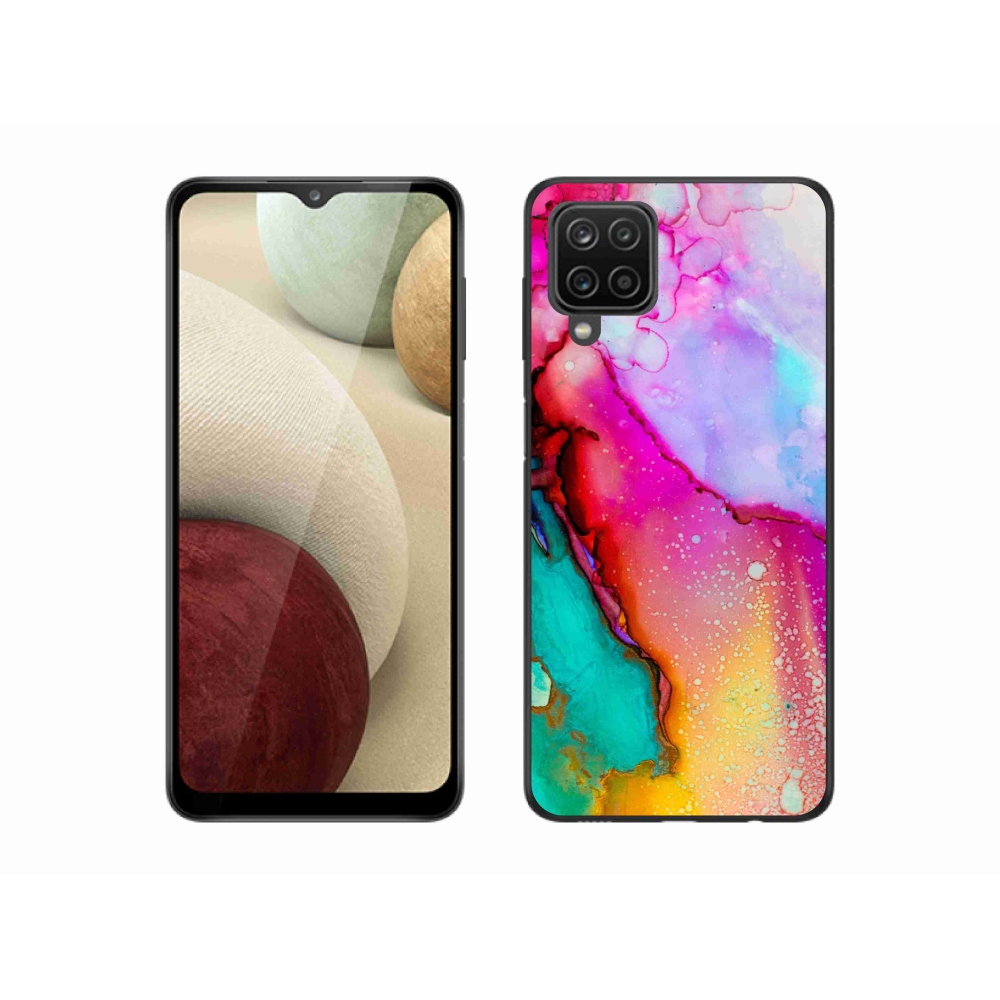 Gélový kryt mmCase na Samsung Galaxy A12 - abstrakt 24