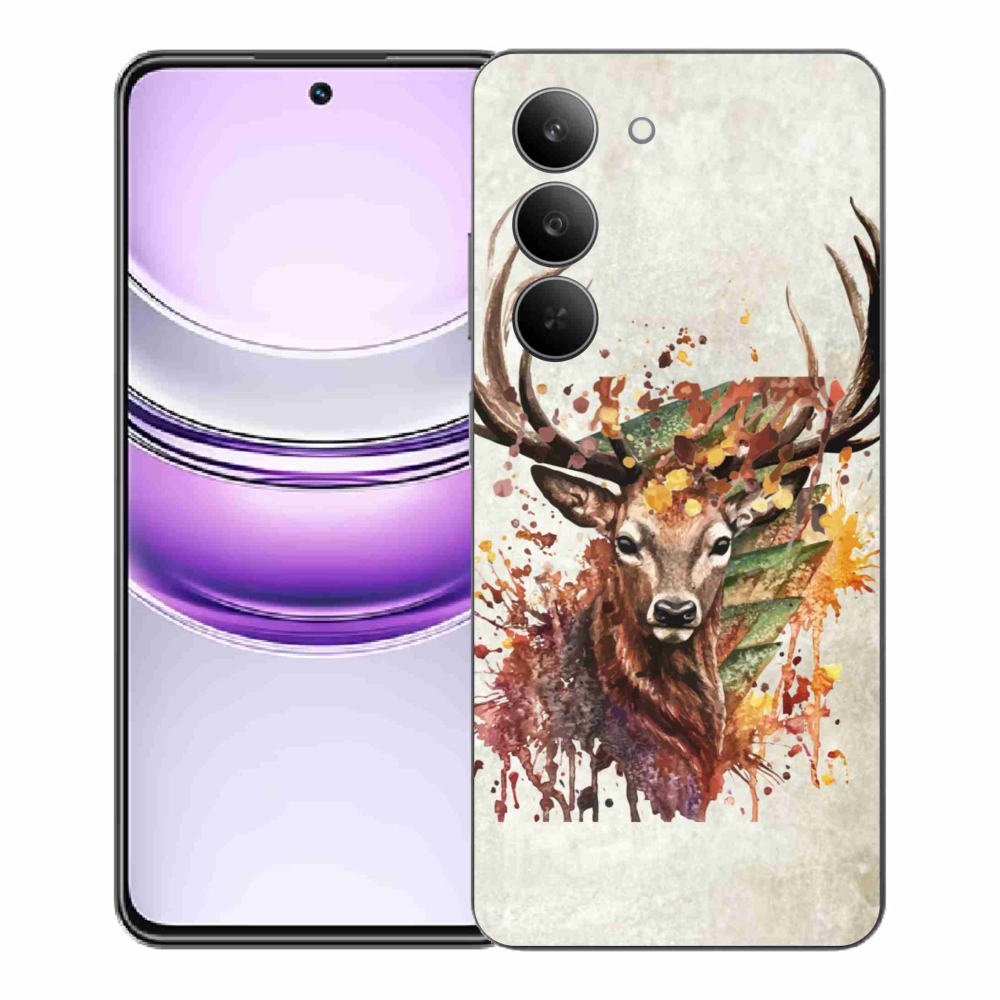 Gélový kryt mmCase na Realme 14x 5G - jeleň 1
