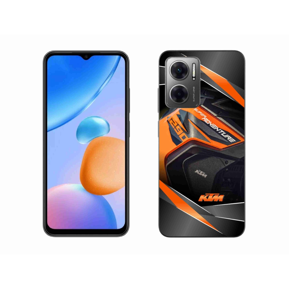 Gélový kryt mmCase na Xiaomi Redmi 10 5G - motorka ktm