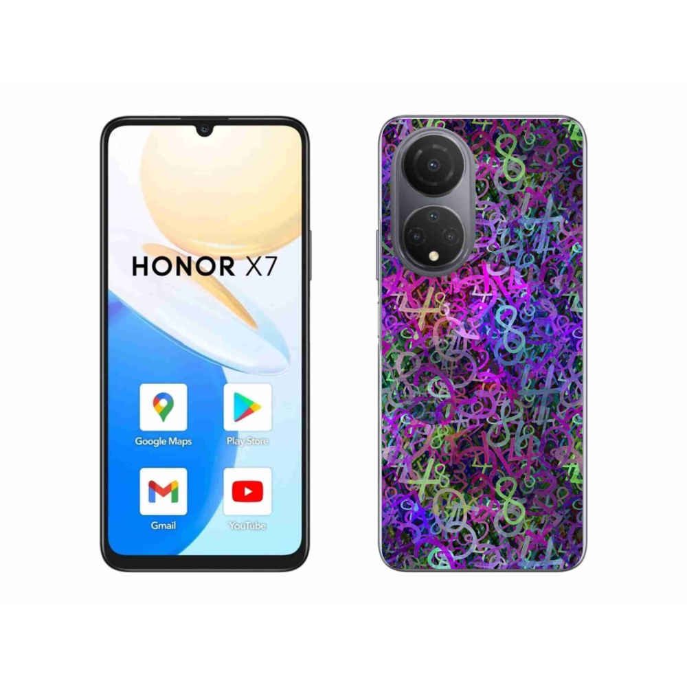 Gélový kryt mmCase na Honor X7 - abstraktný motív 25