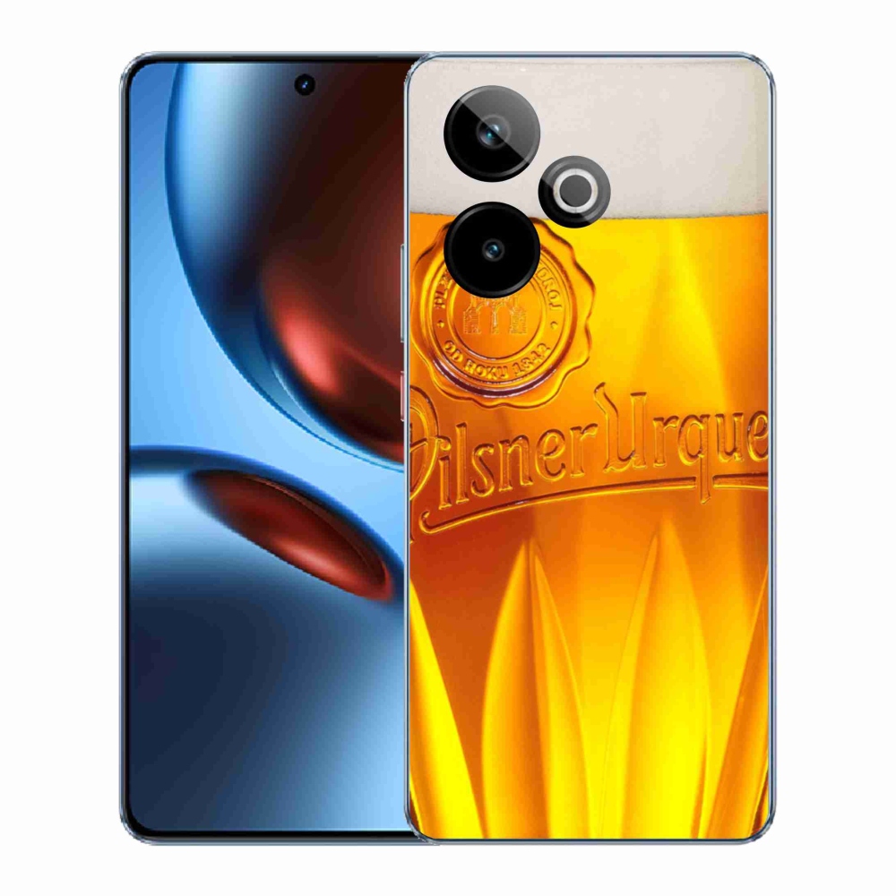 Gélový kryt mmCase na Realme GT 7 5G/GT 7T 5G - pivo