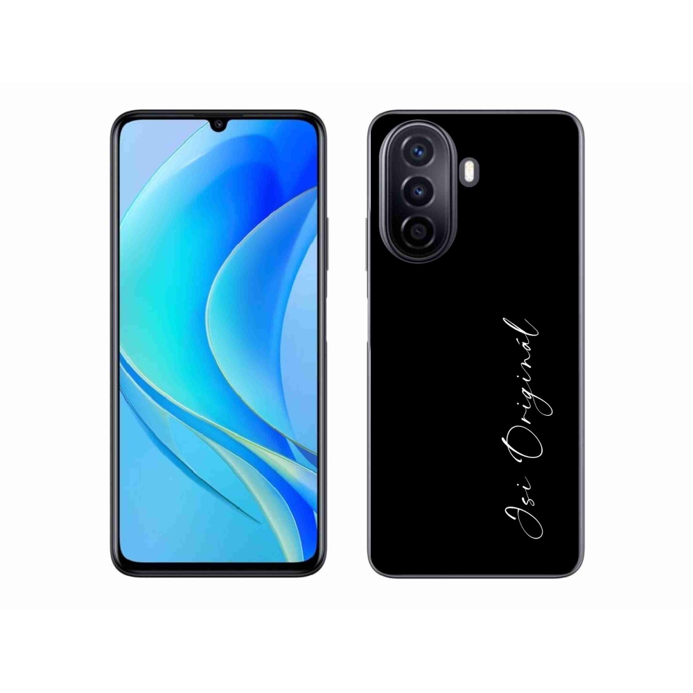 Gélový kryt mmCase na Huawei Nova Y70 - si originál čierne pozadie