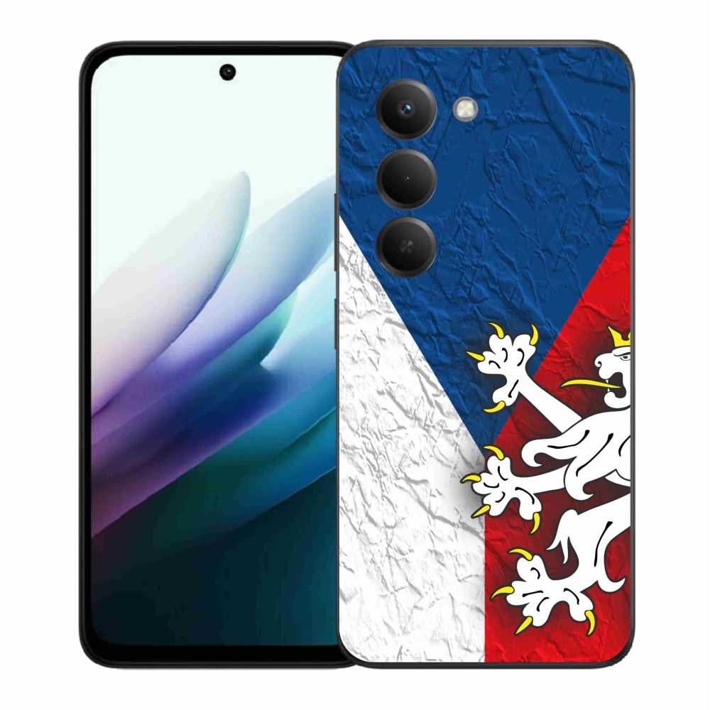 Gélový kryt mmCase na Xiaomi Redmi 15 4G/5G (171mm) - česká vlajka 1