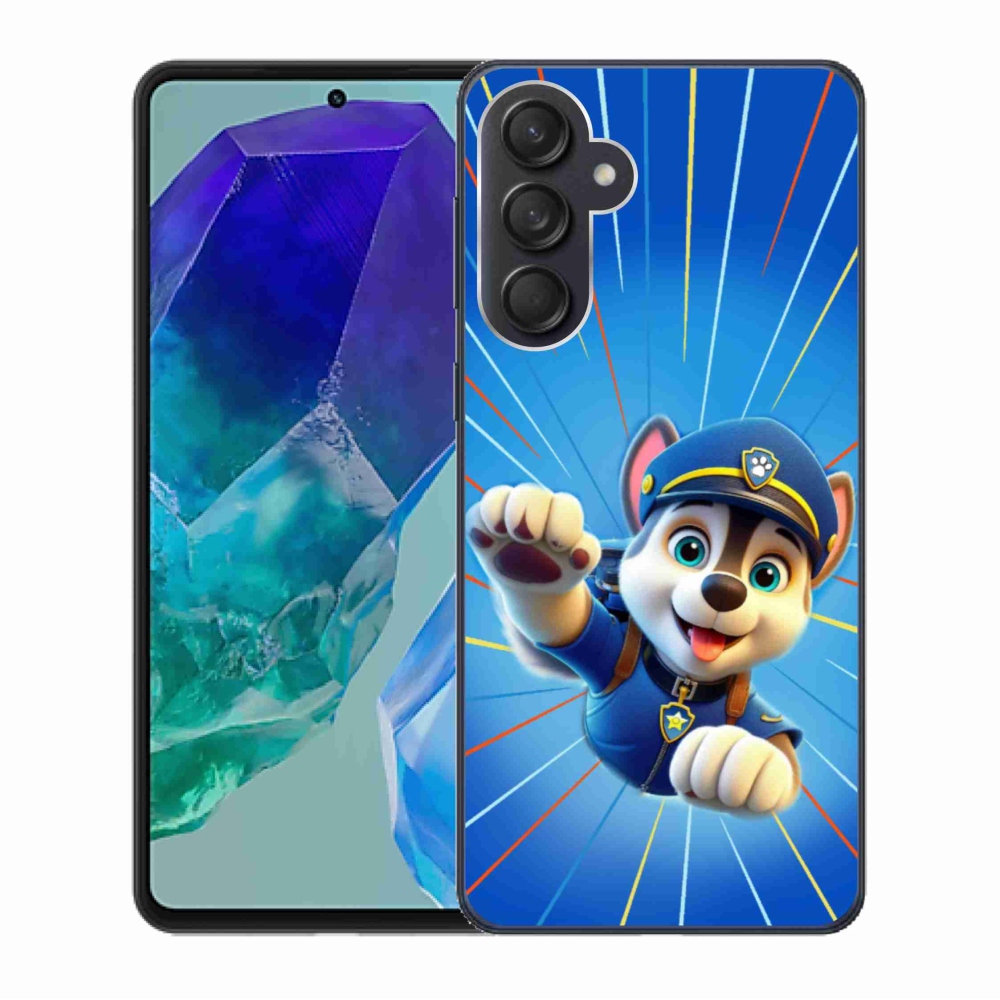 Gélový kryt mmCase na Samsung Galaxy M55 5G - labková patrola 2