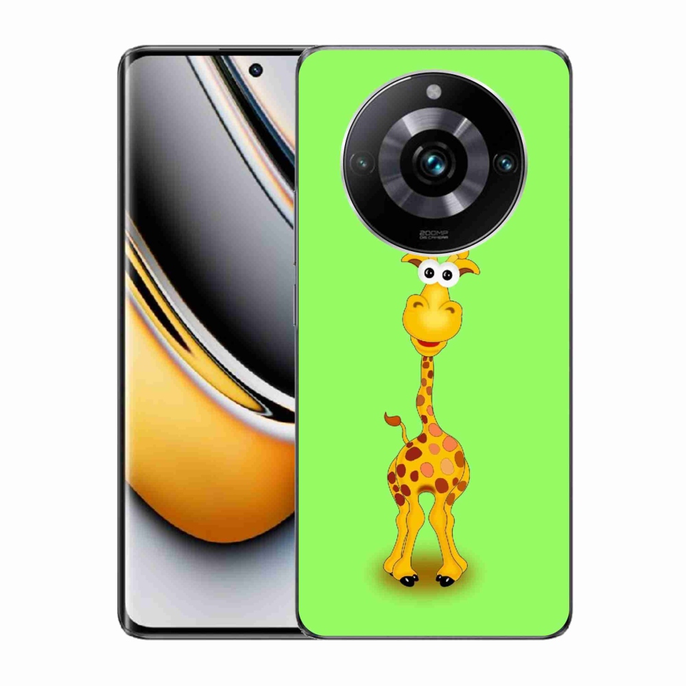 Gélový kryt mmCase na Realme 11 Pro/11 Pro+ - kreslená žirafa