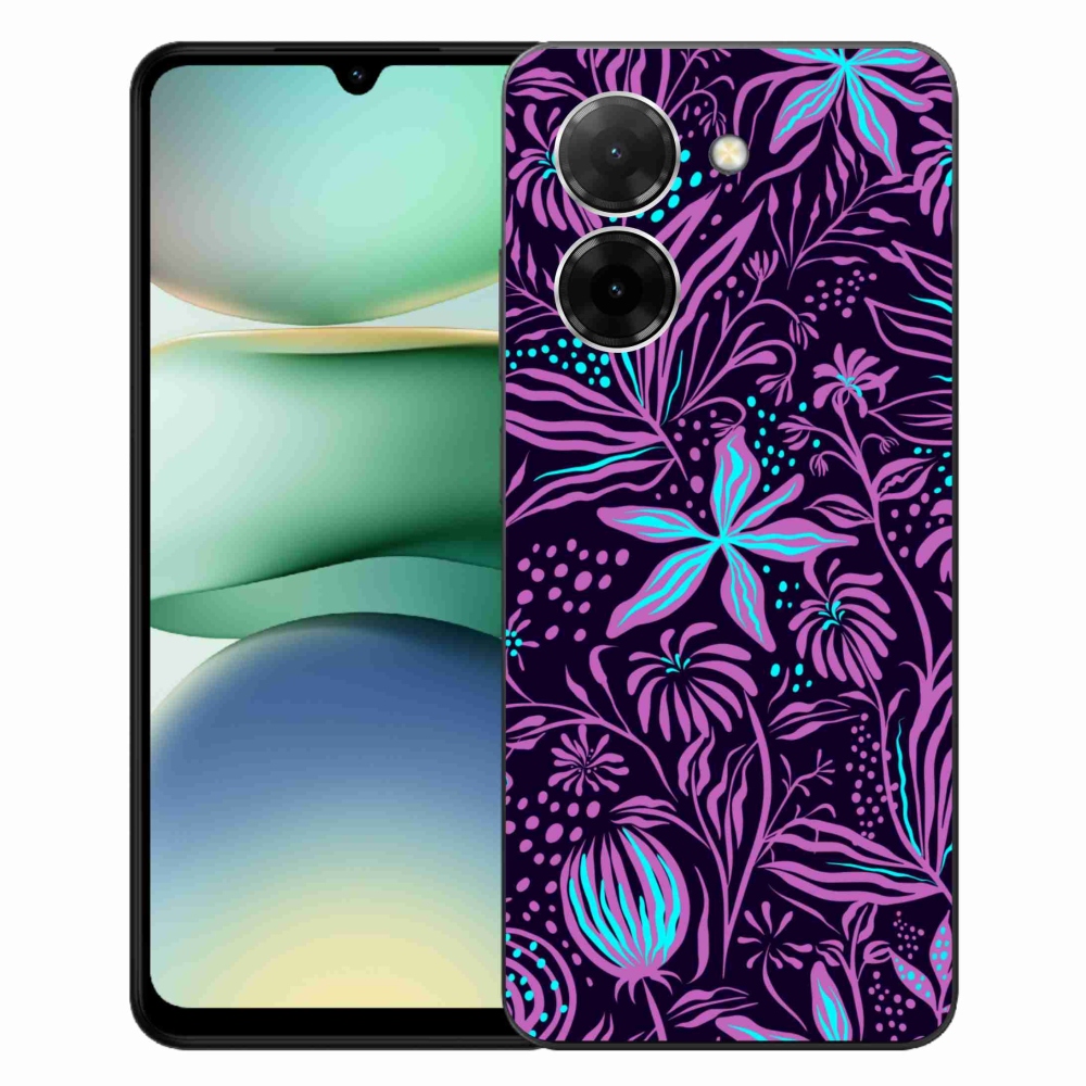 Gélový kryt mmCase na Xiaomi Redmi A5 (171.7x77.8x8.3mm) - kvety 2