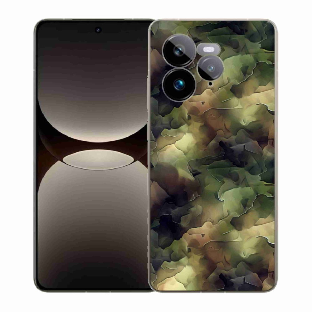 Gélový kryt mmCase na Realme GT 7 Pro 5G - maskáčový vzor 10