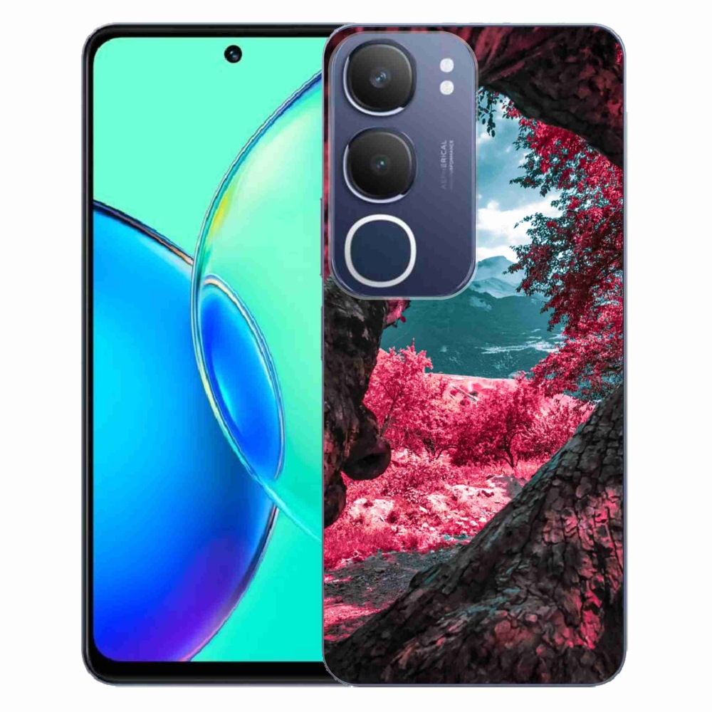 Gélový kryt mmCase na Vivo Y19s - výhľad na hory