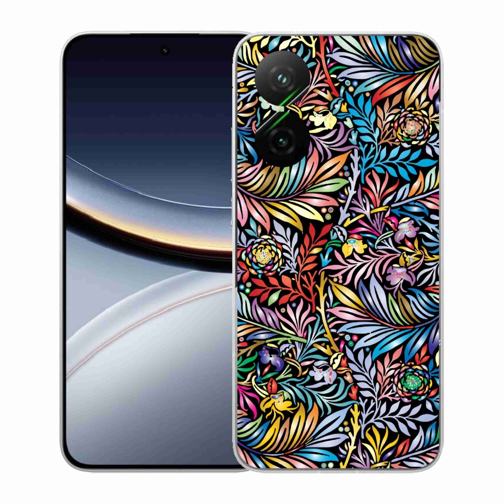 Gélový kryt mmCase na Xiaomi Poco F7 5G - kvety 5