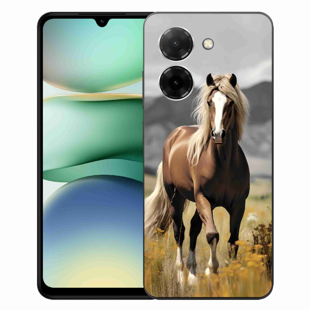 Gélový kryt mmCase na Xiaomi Redmi A5 - hnedý kôň 1